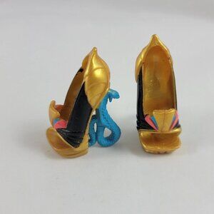 Monster High Nefera de Nile First Wave Gold Shoes for Girl Doll